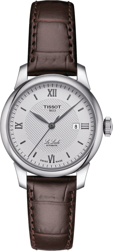 Tissot T-Classic Le Locle Automatik Lady 29mm T006.207.16.038.00 - weiß,braun - 29mm