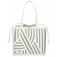 DKNY Hildi Beuteltasche 18.5 cm white-natural