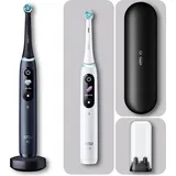 Oral-B iO Series 8 black onyx + 2. Handstück white alabaster