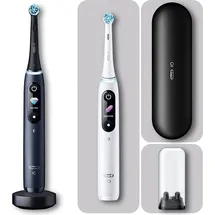 Oral B iO Series 8 black onyx + 2. Handstück white alabaster