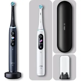 Oral B iO Series 8 black onyx + 2. Handstück white alabaster