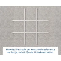 EcoStar Unterkonstruktion für Gerätehaus SD10/FD10/PD10