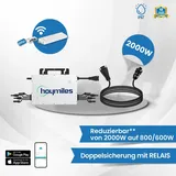 Hoymiles HMS-2000-4T Mikro WIFI Wechselrichter für Balkonkraftwerk mit DTU