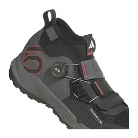 Five Ten Trailcross Pro Clip-In Mountainbiking-Schuh Grey Five / Core Black / Red 46 2/3
