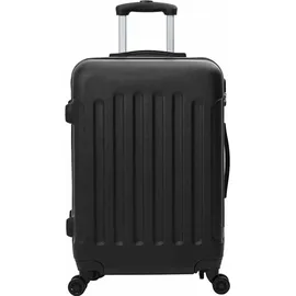 vidaXL Koffer mit Schloss 3 pcs Schwarz 50 x 31 x 78 cm ABS Kunststoff