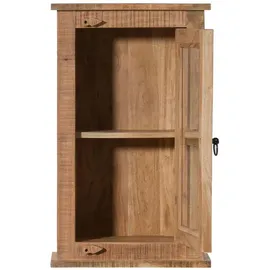 Massivmoebel24 Hängeschrank Akazie 44x21x72 natur versiegelt Nature Of Spirit 302