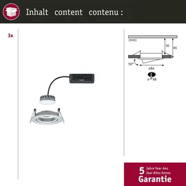 Paulmann Coin 3er Pack (939.03)