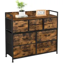 Songmics Sideboard, LTS137B01 braun 98,0 x 28,5 x 85,0 cm