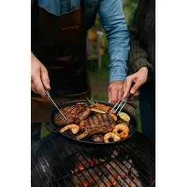 Preiswert & Gut Grillplatte Ø 31 cm Gusseisen