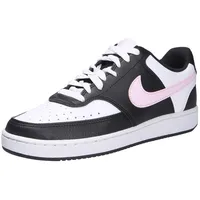 Nike Damen Court Vision Low Next Black/Pink Foam-White, 40