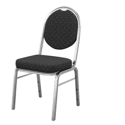 12er-Set Bankettstuhl | Schwarz | Stapelbar | Bankettstühle Stapelbar, Saalstühle, Konferenzstuhl