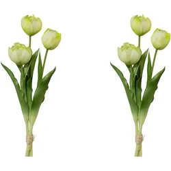 Kunsttulpe MY HOME "Gefüllte Tulpen", rosa, H:37cm, Kunststoff, Kunstpflanzen
