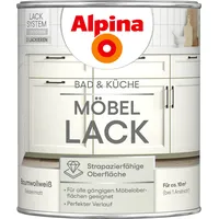 Alpina Möbellack Baumwollweiß seidenmatt 0,75 l