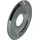 BMB Abdeckrosette zu Türspion MS verchr.ID 14mm AD 46mm