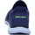 SKECHERS Herren Flex Advantage 4.0 Tuscan Sneaker, Navy Mesh Pu Lime Trim, 45 EU