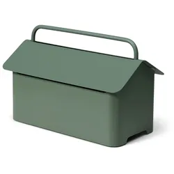 Pedestal - Cable Villa, 35,5 x 23 cm, mossy green