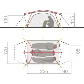 Vaude Mark 3P Grün