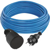EMOS P01510W Verlängerungskabel, 1,5mm2, Länge 10m, PVC, blau (1921611000)