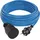 EMOS P01510W Verlängerungskabel, 1,5mm2, Länge 10m, PVC, blau (1921611000)