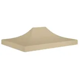 vidaXL Partyzelt-Dach 4x3 m Beige 270 g/m2