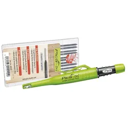 PICA Tieflochmarker Pica Dry graphit mit Ersatzminen - Pica dry + Ersatzminen (graphit, Härte H)