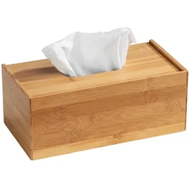 Wenko Bambus Kosmetiktuch-Box Terra - B/H/T ca. 25,00x13,00x10,00