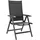 Kettler BasicPlus Multipositionssessel 61 x 65 x 109 cm anthrazit/anthrazit klappbar