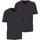Babista Doppelpack T-Shirt BELLATORRO schwarz- 48/50