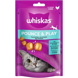 Whiskas Energie und Vitalität 8x45g Katzenleckerli, mit Huhn