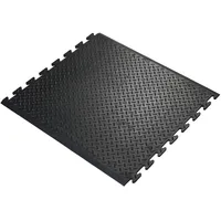 COBA Europe Arbeitsplatzmatte Gummi 700 x 800 mm schwarz