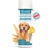 PetsHero® Hundeshampoo Sensitive gegen Juckreiz und Schuppen 250 ml - für Welpen geeignet - tierversuchsfrei & vegan - Dermatest Sehr gut - Extra sanfte Pflege für Sensible Haut