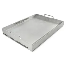 Grillrost.com Das Original Griddle 550 cm x 386 cm rostfrei Silber