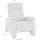 exxpo - sofa fashion Relaxsessel Ascoli Kunstleder 88 x 106 x 99 cm Grau mit Relaxfunktion