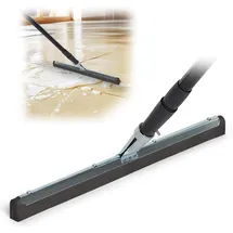 Novaliv Wasserschieber Bodenabzieher 45 cm Silber