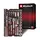 Einhell Stecknuss & Ratschen-Set 60-tlg. 370520 Rot/Schwarz