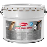 Owatrol Solid Color Stain Wetterschutzfarbe, Acryl-Decklack - 10 l