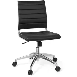 Bürostuhl / Drehstuhl TRISHA Kunstleder schwarz hjh OFFICE