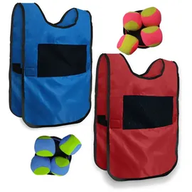 Mad Monkey Body Tag Blau/Rot