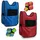Mad Monkey Body Tag Blau/Rot