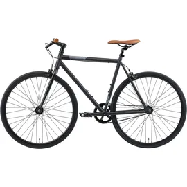 Bikestar Singlespeed 28 Zoll RH 53 cm Unisex schwarz & grau