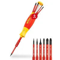 Wiha Bit-Schraubendreher PH1 LiftUp electric 6-tlg. mit Bit Magazin