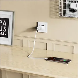 TECH-PROTECT Nc20w Wandladegerät USB-C-Anschluss Weiß