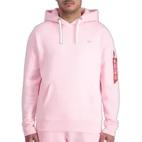 Alpha Industries Unisex EMB Hoody Kapuzensweat für Herren Pastel Pink