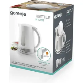 Gorenje 1,7 l Weiß