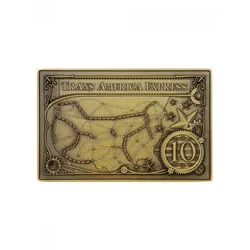 Sammlerplakette Zug um Zug - Trans America Express Card Limited Edition