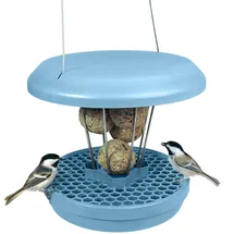 SWISSINNO Vogelfutterhaus Lucerne hellblau
