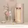 Wassersprudler-Flasche 1 L Transparent/silber