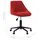vidaXL Bürostuhl Drehbar Samt Weinrot