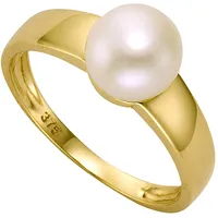 Fascination by Ellen K. Ring 375/- Gold Süßwasserzuchtperle weiß 054 (17,2) Damen