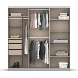 Rauch Schwebetürenschrank OTELI 203 x 210 x 62 cm Grau